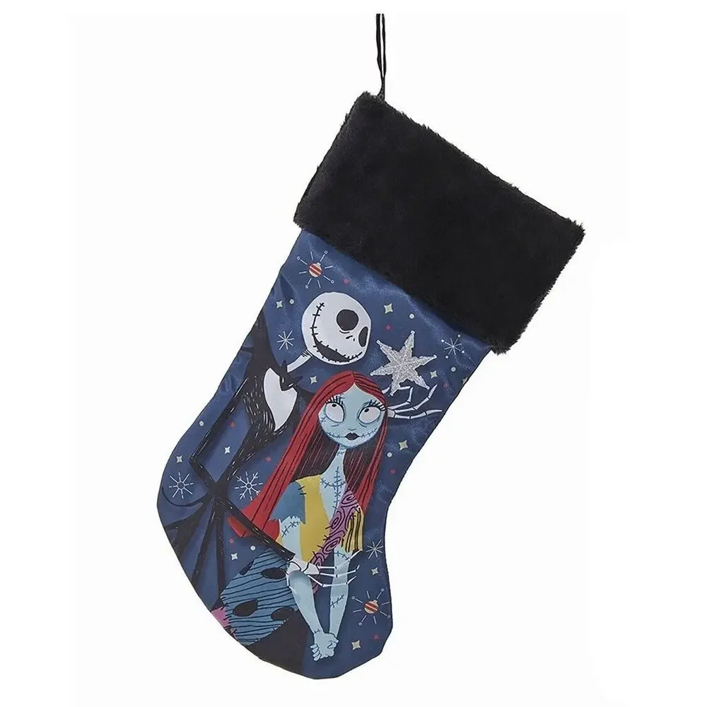 NWT Disney Nightmare Before Christmas Jack & Sally Stocking Holiday Kurt Adler